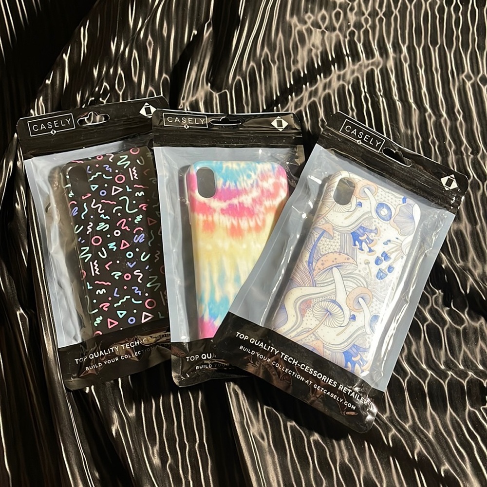 Three New iPhone X Cases From Casely / FUN PATTERNS